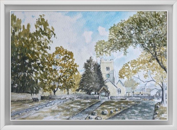 St Mary & All Saints Church at Boxley Kent